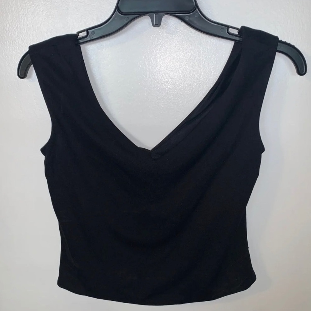 Crop top  black blouse size small